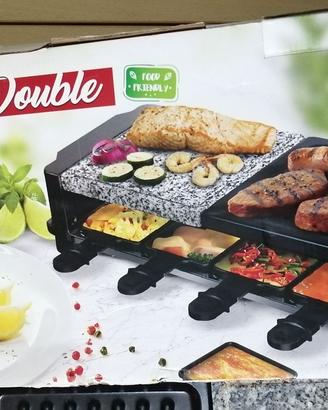Raclette e grill Double Kasanova  2 in 1