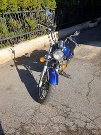 Moto tenuta scrupolosamente