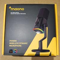 MAONO PD100W Microfono Wireless Professionale