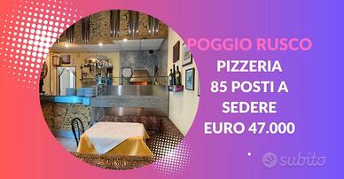 AziendaSi PIZZERIA RISTO P, Rusco -no bar