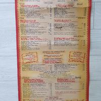 menu di Meo Patacca Roma