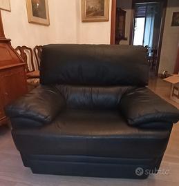 Poltrona in Pelle Poltrone&Sofa
