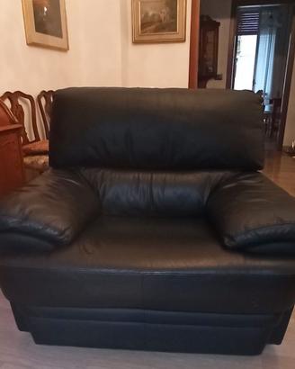 Poltrona in Pelle Poltrone&Sofa