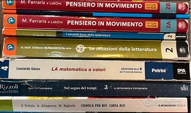 Libri scolastici 4 liceo scientifico S.A.