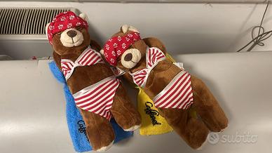 Orsetto Di Peluche al sole che russa  - 10 pezzi