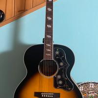 Cort CJ Retro VS jumbo acustica elettrificata