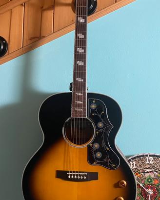 Cort CJ Retro VS jumbo acustica elettrificata