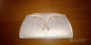 MELLUSO Borsa Pochette con Catena Tracolla Elegant