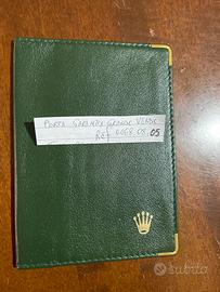Rolex raro portadocumenti grande