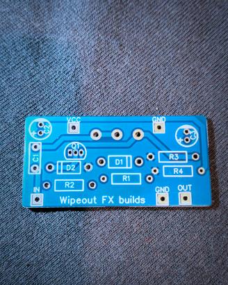 SHO ( super hard on ) Boost PCB pedale chitarra 