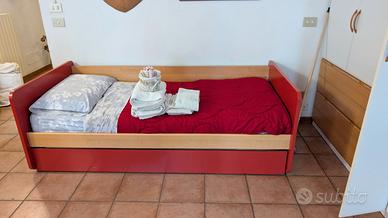 doppio letto singolo apribile