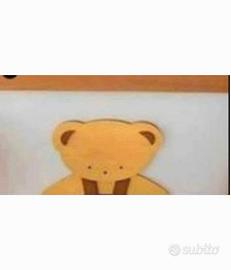 Lettino bimbo con orsetto