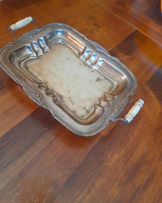 Vassoio antico in Royal Sheffield 