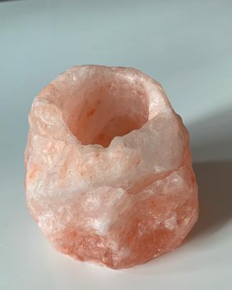 Porta tealight i Sale Rosa dell’Himalaya