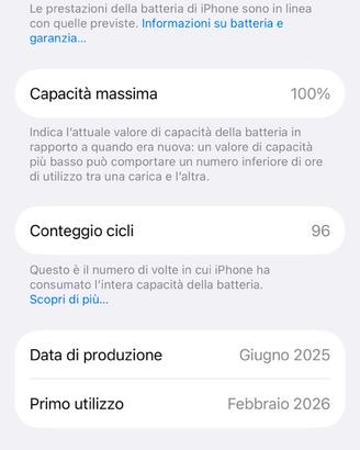 Iphone 16e 128 gb bianco