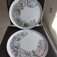 Piatti da collezione disegno ENZO BABINI