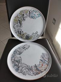 Piatti da collezione disegno ENZO BABINI