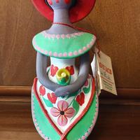 Statuetta  in ceramica della Repubblica Dominicana
