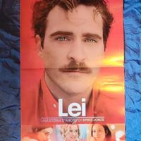 Locandina film ORIGINALE 33x70 - Lei