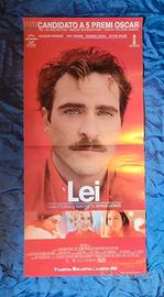 Locandina film ORIGINALE 33x70 - Lei