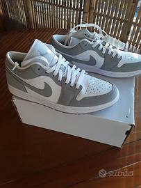 Nike air Jordan 1 Low Grigie