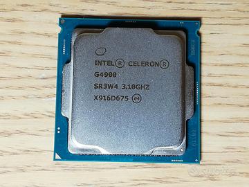 Processore CPU Intel G4900 3,10 GHz SR3W4 LGA1151