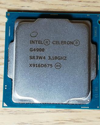 Processore CPU Intel G4900 3,10 GHz SR3W4 LGA1151