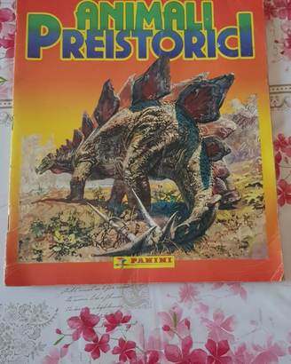 Album figurine Animali preistorici completo 1992