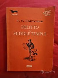 Libro Italiano Delitto a Middle Temple J. S. Fletc