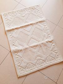 TAPPETO SARDO DA BAGNO IN COTONE 100%