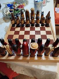 Scacchiera artigianale