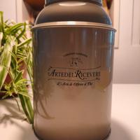 Boite in latta dorata