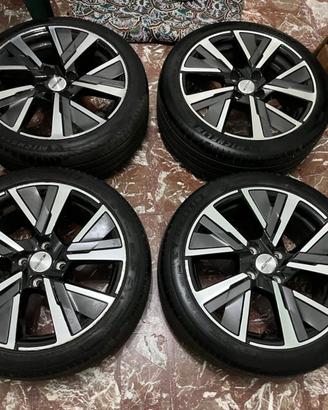 4 CERCHI ORIGINALI DA 17" PEUGEOT 208 GT + GOMME