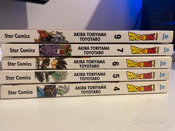 Manga dragon ball super (4-7, 9)