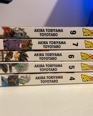Manga dragon ball super (4-7, 9)