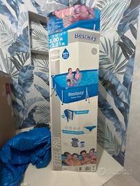 Piscina 2*3 m +pompa+ telo copri piscina