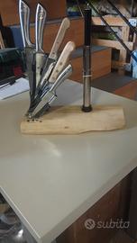 porta coltelli artigianale