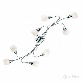 Lampadario a soffitto Melfi Pl 8 Ideal Lux