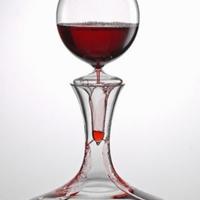 Raffinato decanter Eisch set 5 pezzi