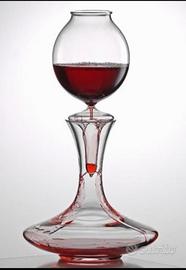 Raffinato decanter Eisch set 5 pezzi