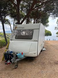Roulotte Sterckemann 4 posti 900kg - REVISIONATA