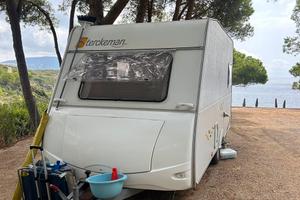 Roulotte Sterckemann 4 posti 900kg - REVISIONATA