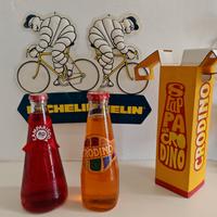 XXL BOTTIGLIE CRODINO E CAMPARI PUBBLICITARIE 