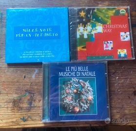 Lotto 3 CD canzoni di Natale