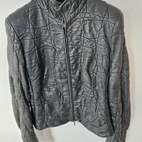 Armani giacca corta in pelle 