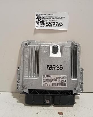 CENTRALINA INIEZIONE PEUGEOT Expert Serie 98563454