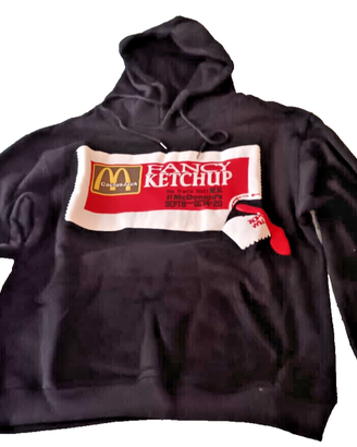 Felpa Travis Scott - CPFM 4 CJ - Ketchup Hoodie