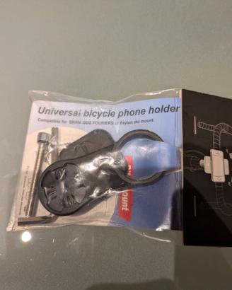 Supporto per telefono canotto sterzo bici