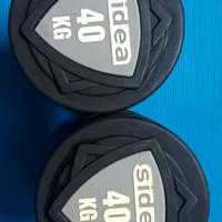 Coppia di manubri da 40kg