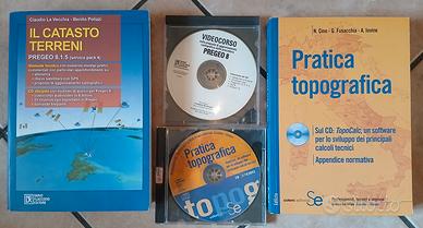 Libri Catasto terreno / Topografia con CD abbinati
